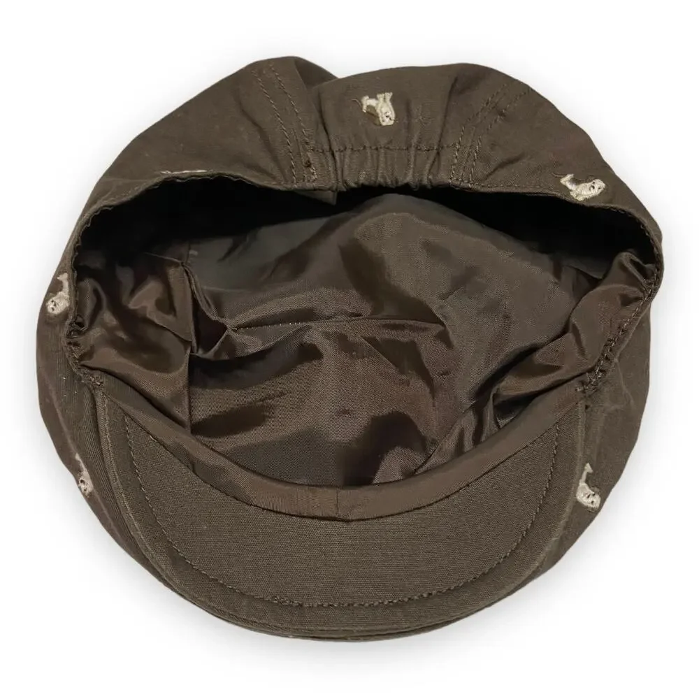 Gymboree Boys Hat Size 0-12 Mo Celebrate Spring Embroidered Pup‎ Cap Driving